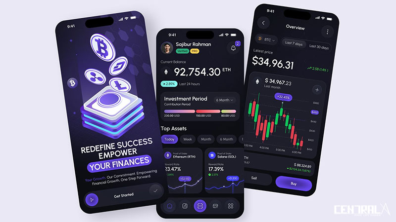 THIẾT KẾ APP MOBILE CRYPTO: MIẾNG BÁNH KHỔNG LỒ ĐÃ HOÀN THIỆN